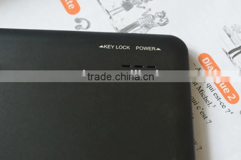 6 inch e-ink ebook reader with keybaord,wifi and touched panel