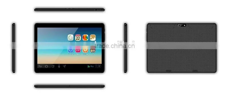 9.6 inch android 5.1 tablet pc Quad core 1280*800 LTE 3g SD card slot dual SIM gps bt wifi
