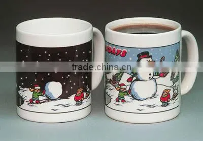 11oz Decal Printed Ceramic Color Changing Mug