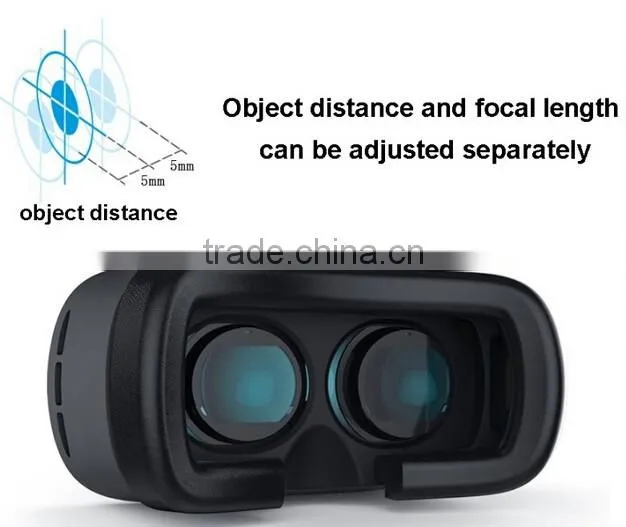 Hot sales VR BOX 2.0 Google Cardboard Version Virtual Reality 3D Glasses VR Headset