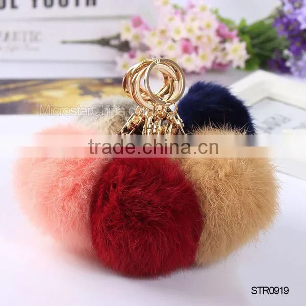10 Colors In Stock Wholesale Silk Tassel Key Chain