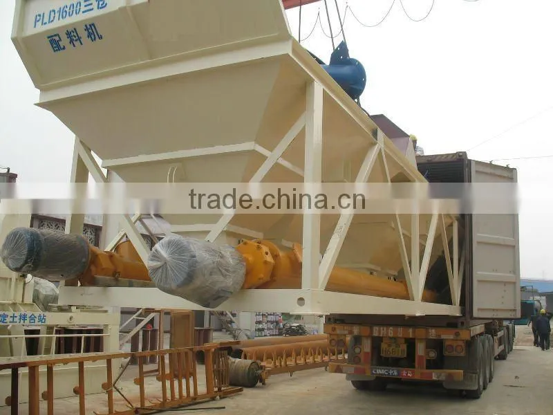 Sale well Concrete Batching Machine PLD1600(Three-Four Bins Type)