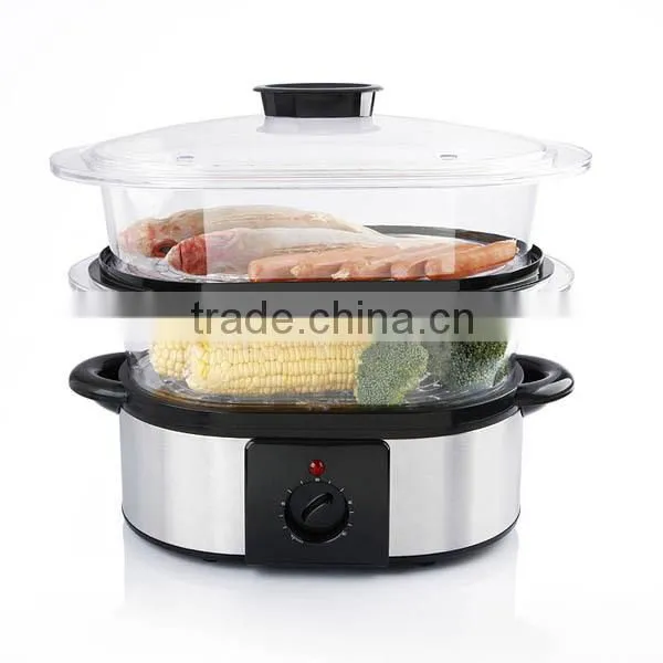 3 layer Home 800W electric steamer XJ-5K118
