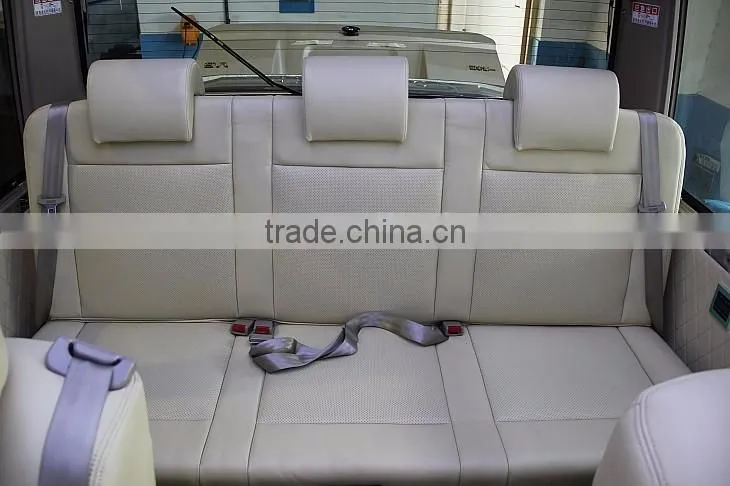 Rear 3 seater sofa parts with recliner for motor homes MPV