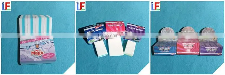 OEM as seen on tv 2016 magic eraser melamine sponge for kitchen cleaning