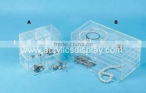 Economic hot selling acrylic jewelry box manufacturer