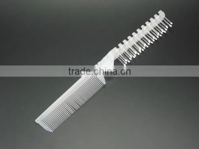 mini plastic foldable comb for travel