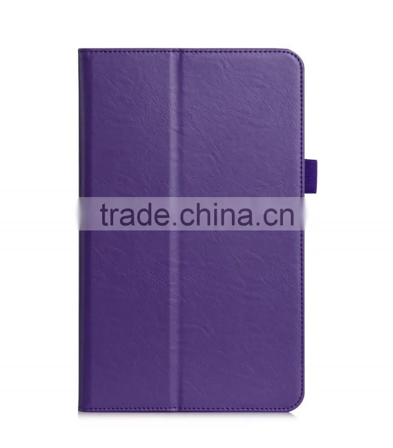 Flip Litchi Pattern Slim Folio Leather Case for Samsung Galaxy Tab A 10.1 T580