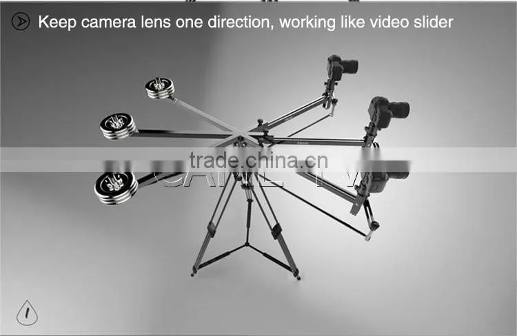 New Design Camera Video Crane Pan Tilt Shooting CR01 Camera Crane Jib Arm