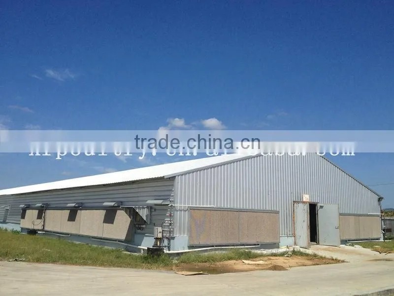 Prefabricated sandwich panel commercial chicken house