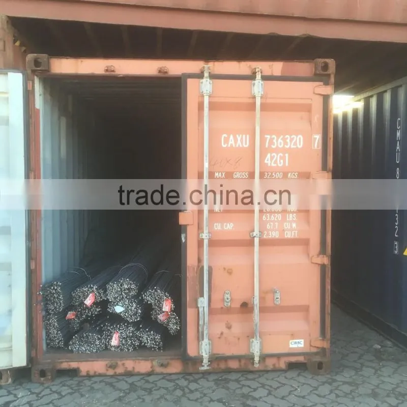 Construction material 16mm deformed steel bar / steel rebar