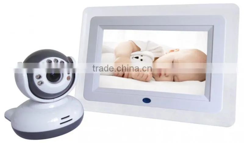 wireless family 7" LCD Digital baby monitor