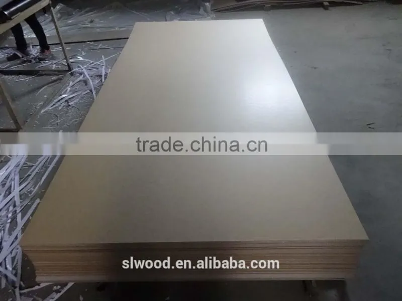 raw MDF board/plain MDF panel