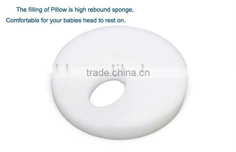 100% Cotton Soft and Comfort Newborn Baby Infant Pillow Flat Head Baby Pillow