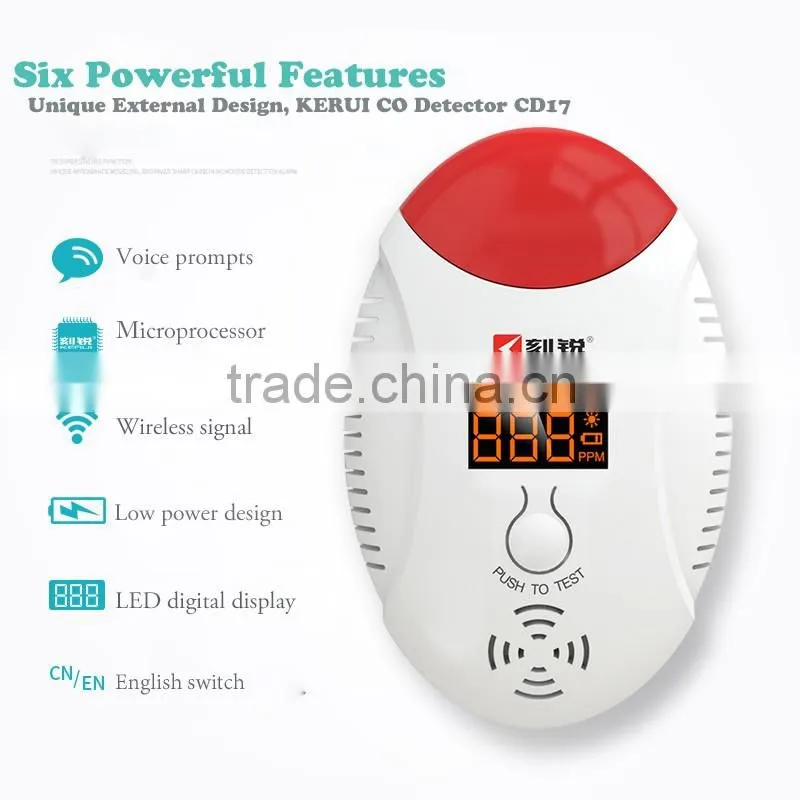 wireless CO detector KR-CD17