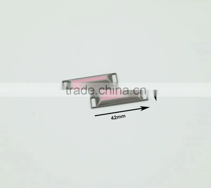 Customized Pink Silver Color Metal Plate for Furniture