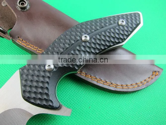 OEM G10 handle tactical fixed knife