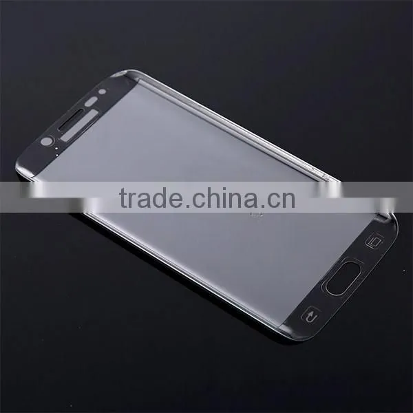 3D Curved Full Cover Tempered Glass for Samsung S6 Edge Screen Protector Black