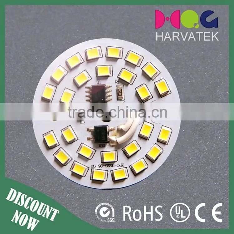ODM&OEM SMD LED board 3W driverless smd 2835 pcb board