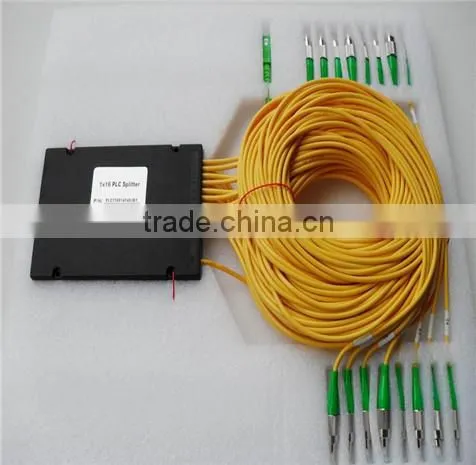 Fiber optic sc/ apc upc box FTTH 1x4 plc splitter,1x4 singlemode fiber optic splitter coupler