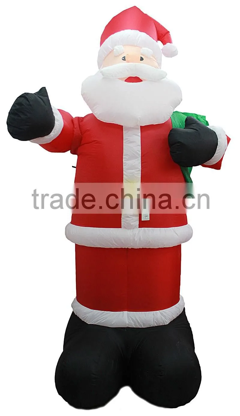 Store Christmas decorations 2.4 m large inflatable Santa Claus