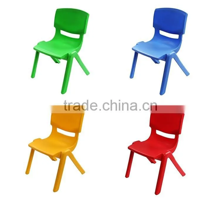 Yellow plastic adirondack chair