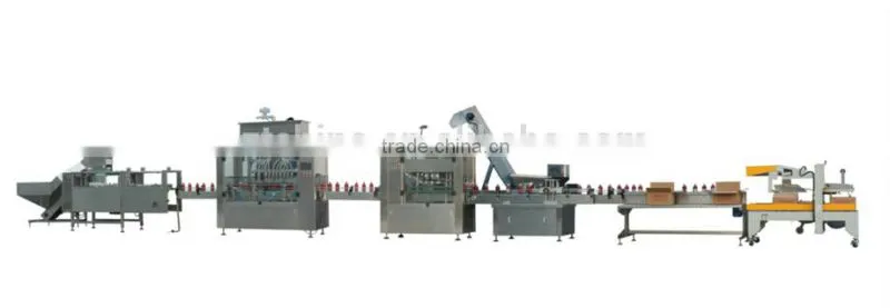 Hot saling low viscous filling line