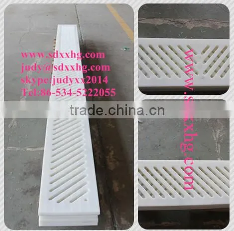 China Designed UHMWPE Dewatering element plates for paper&pulp machine