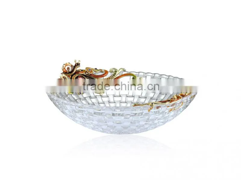 RORO Snail craft home decoration fruit plate