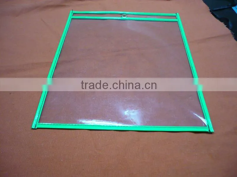 2012 vintage transparent pvc packing bag