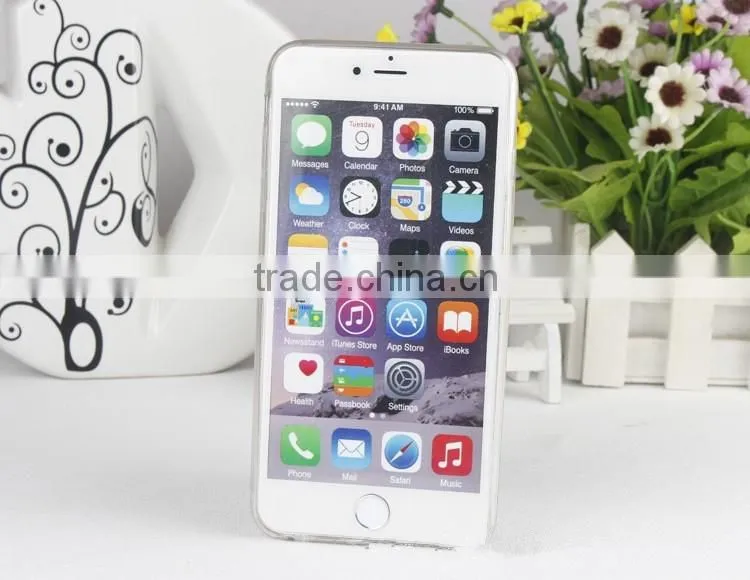 Glitter And Colorful Printing Phone Case For iPhone 6 TPU Case.