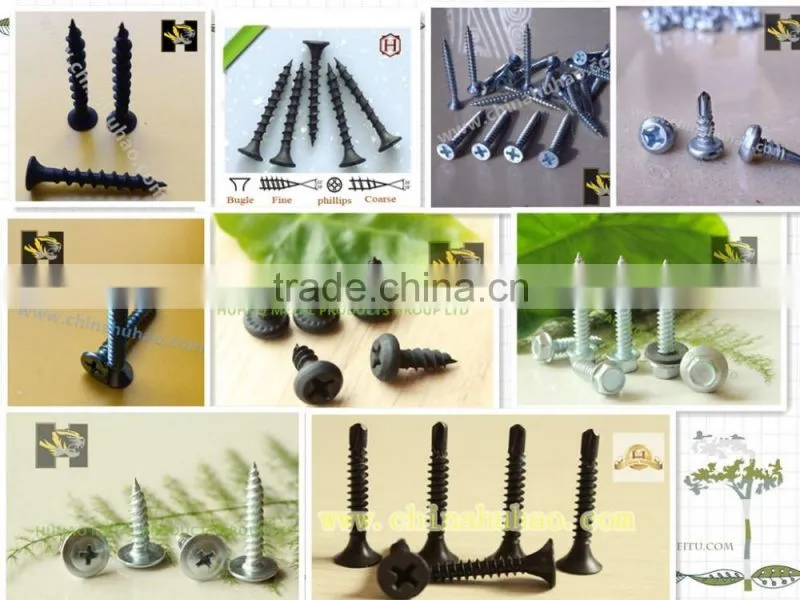 Black phospahting modified truss head self tapping screw/self Piercing Screws