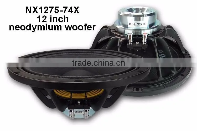 12 inch woofer neodymium speaker neodymium woofer 10inch/15 inch available
