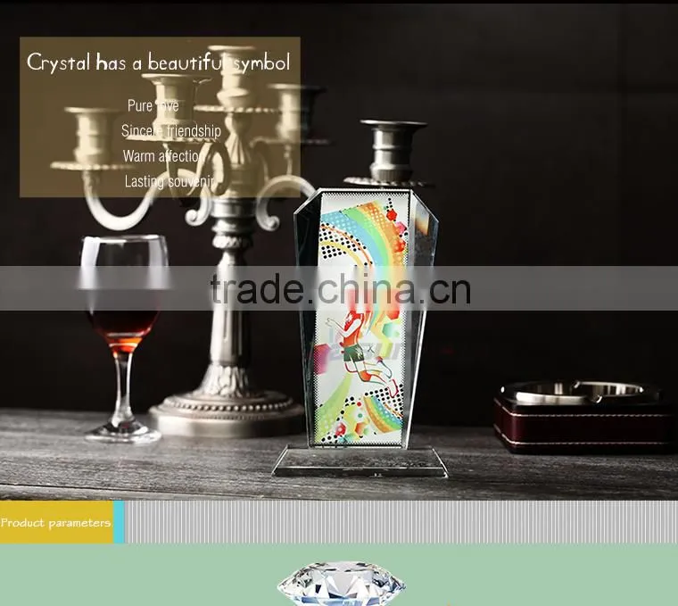 Sunmeta3D crystal wedding gift blank sublimation crystal(BXP02)