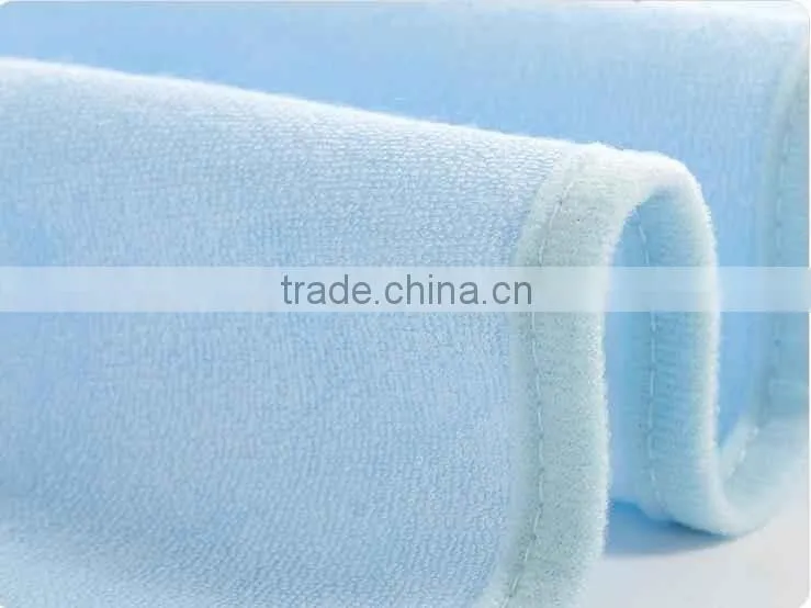 Luxury Pink Wholesale Cotton Terry TPU Knitted Flat Bed Sheet