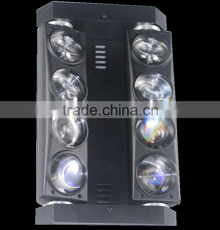 New arrival !!professional led stage light 8pcs RGBW led double row sweeper