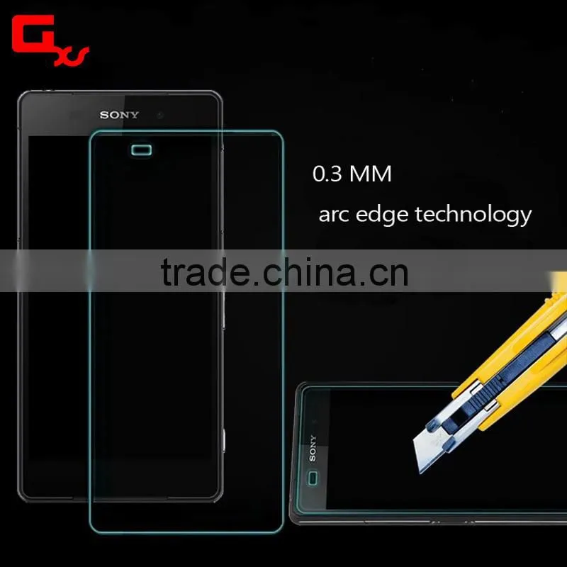 wholesale price mobile phone screen protective film for sony ultrathin tempered glass screen protector for sony z2