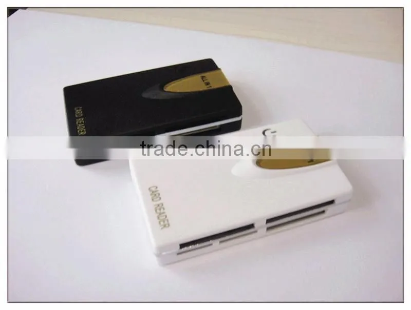 rectangular promotional sim usb card reader wholesale cheap with 6 ports(OS-CR122)