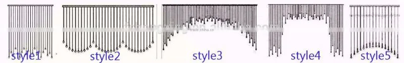 Crystal Glass Ball Curtain Crystal Curtain Beaded Crystal Curtain