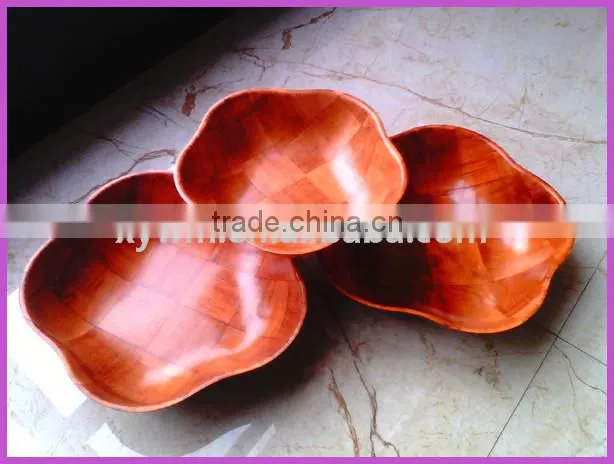 Wooden Salad Bowl,Sea star Shape,Pentagon Salad bowl