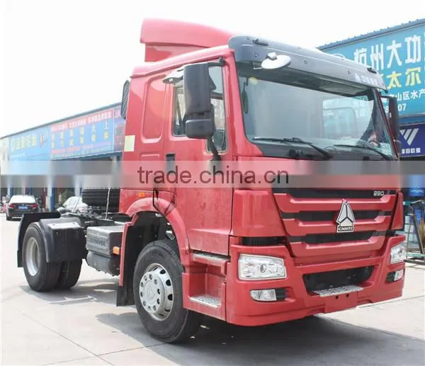 LOW PRICE SINOTRUK 4X2 371HP HOWO TRACTOR TRUCK HEAD
