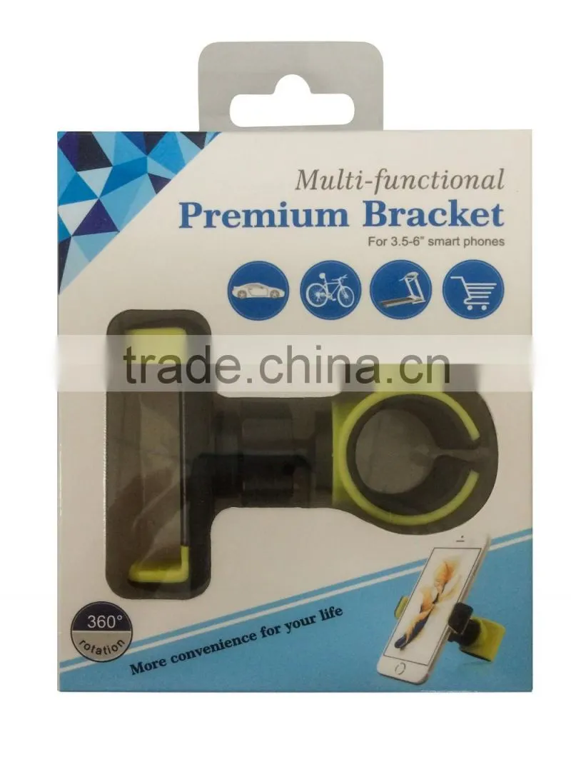 2016 new premium all in one mobile phone holder silicon phone holders with 360 degree rotation