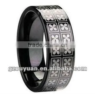 UNIQUE!!! Hot sell tungsten ring of laser for men