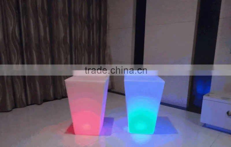 LED bonsai pot led flower pot decoration indoor color changing led light/festival decoration flower pot