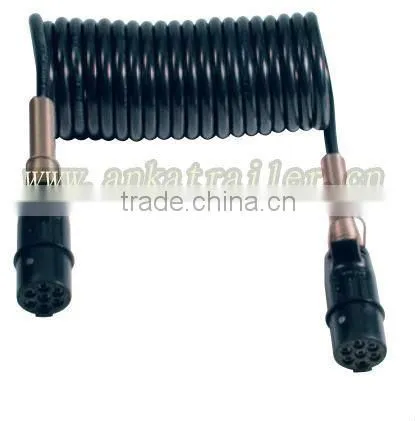 Truck Electric Cable with Two N type Alu. Plug 24V