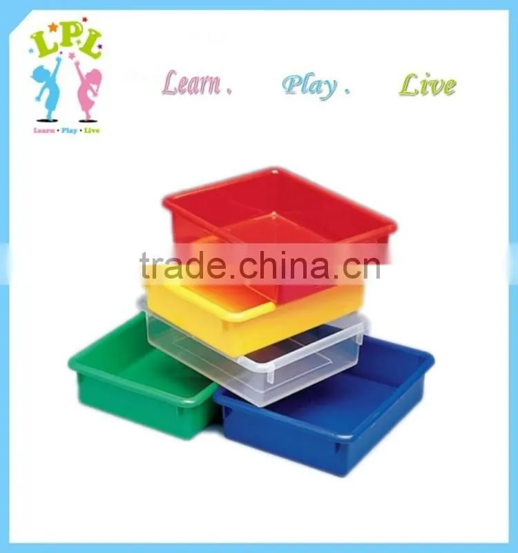 Factory direct sale high quality pp kids plastic toy organizer
