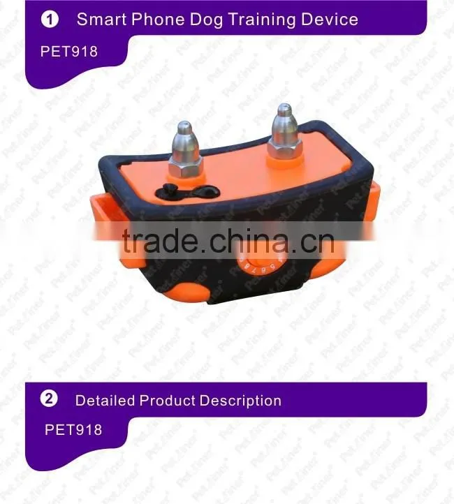 Electric Dog Control Training Shock + Vibration Collar Trainer Control by Bluetooth