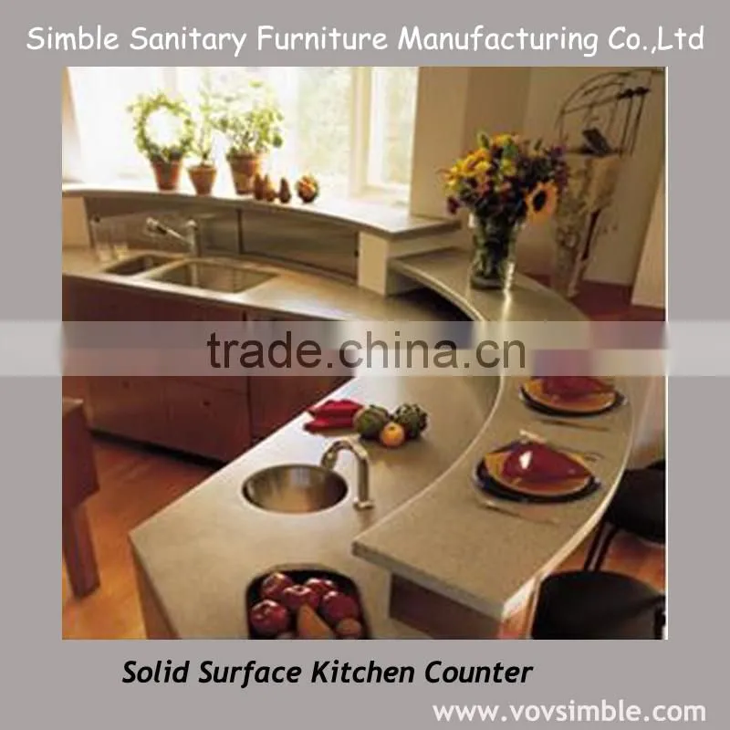 China factory cheap discount solid surface countertops
