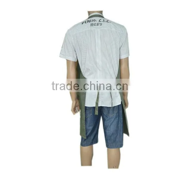 Cotton One Pocket Aprons of Kitchen for Men