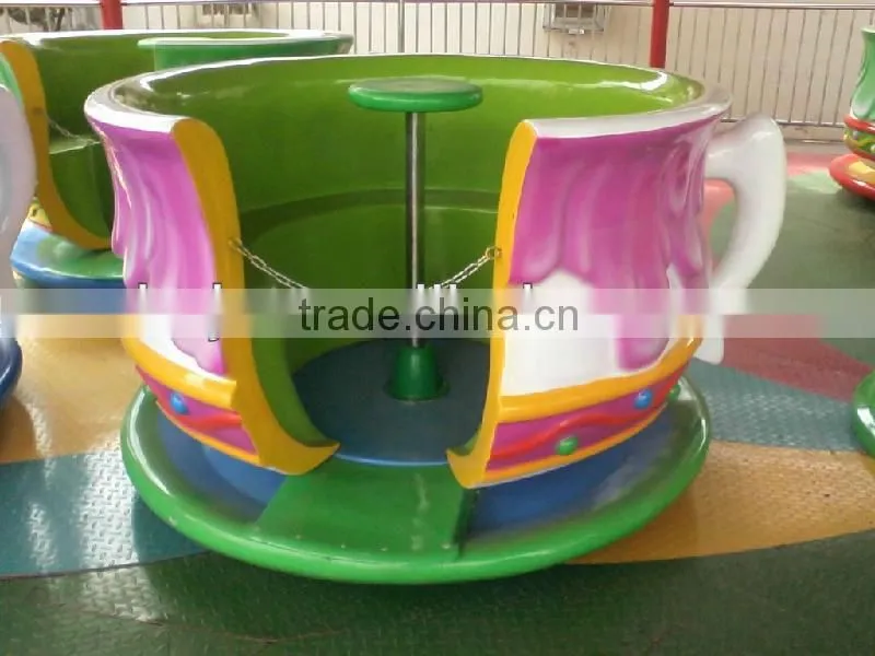 Outdoor Playground Coffee Cup Rides; Coffee Cup Amusement Rides For Sale